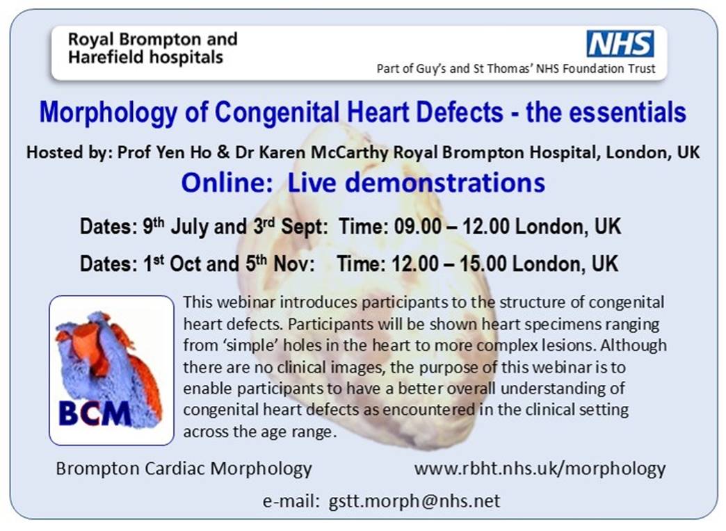 webinar cardiac morphology 1